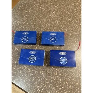 1993 1994 1995 1996 Royal Copenhagen Drop Ornaments In original Boxes